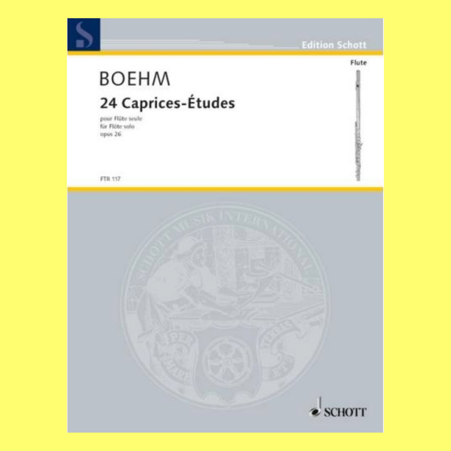 Theobold Boehm - 24 Caprices Op 26 Flute Solo Book