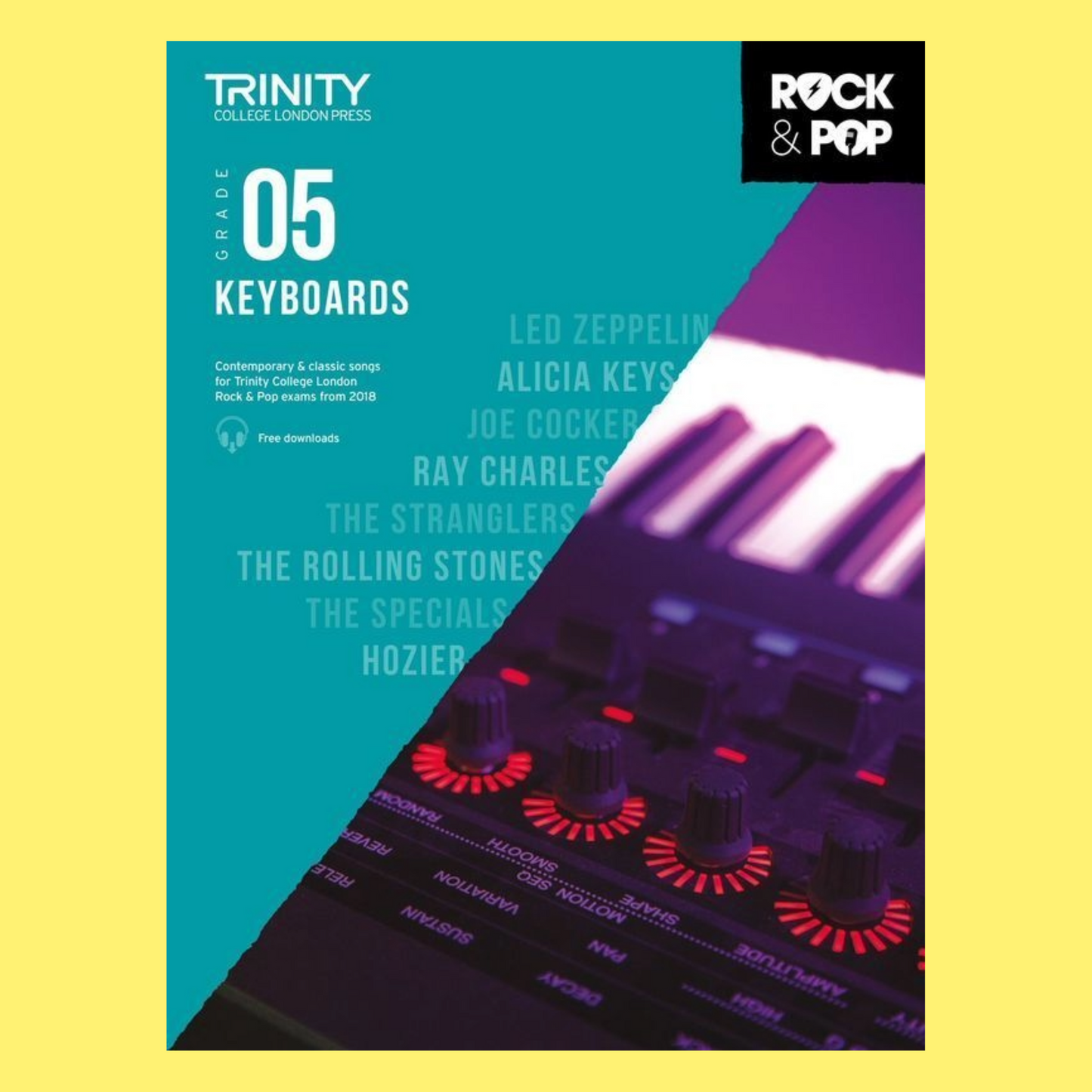 Trinity Rock & Pop Keyboards Grade 5 2018 Book