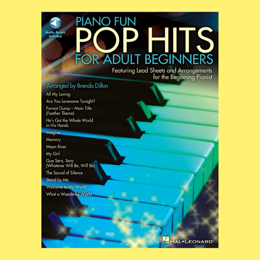 Piano Fun Pop Hits For Adult Beginners Book/Ola