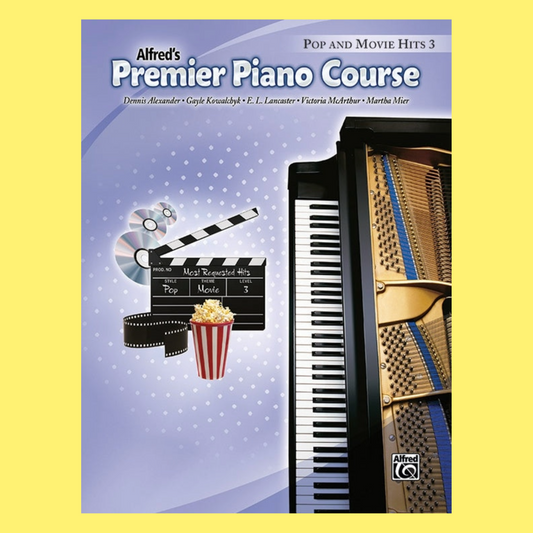 Alfred's Premier Piano Course - Pop And Movie Hits Book 3