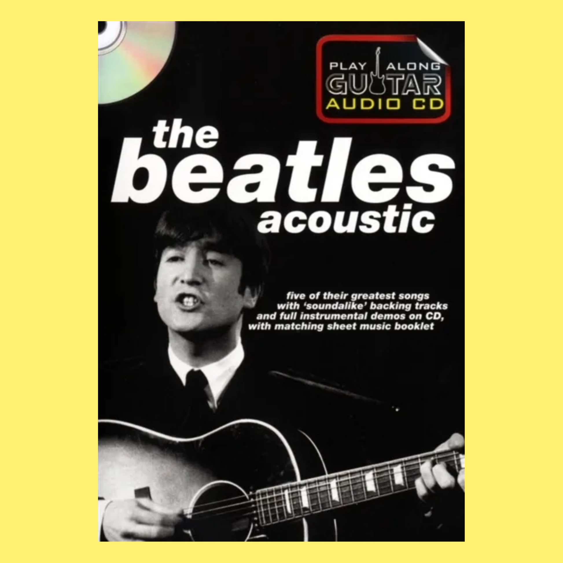 The Beatles - Acoustic Play Along Guitar Book/Cd