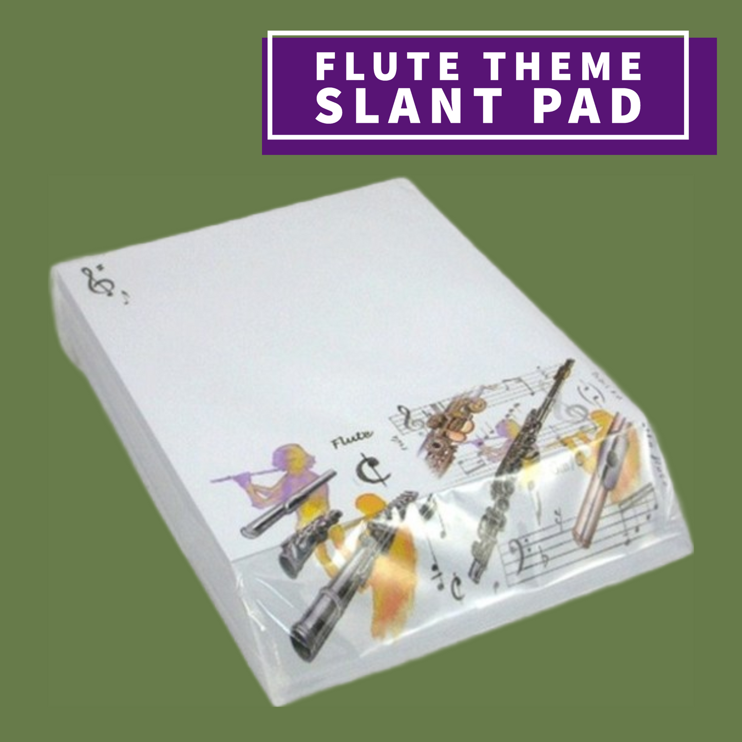 Slant Pad - Flute Design