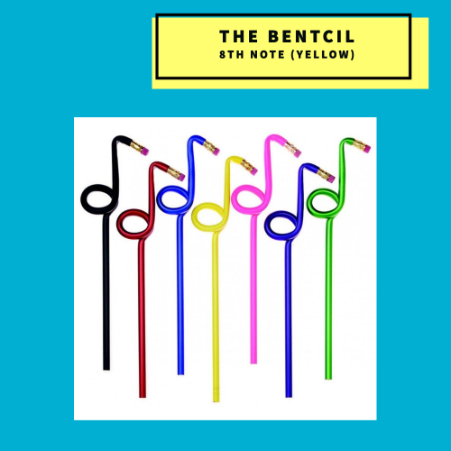 Bentcil - 8th Note Design (Yellow)