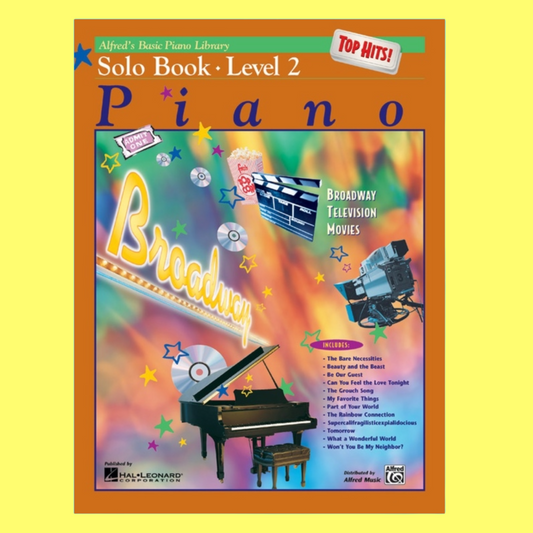 Alfred's Basic Piano Library - Top Hits Solo Book Level 2