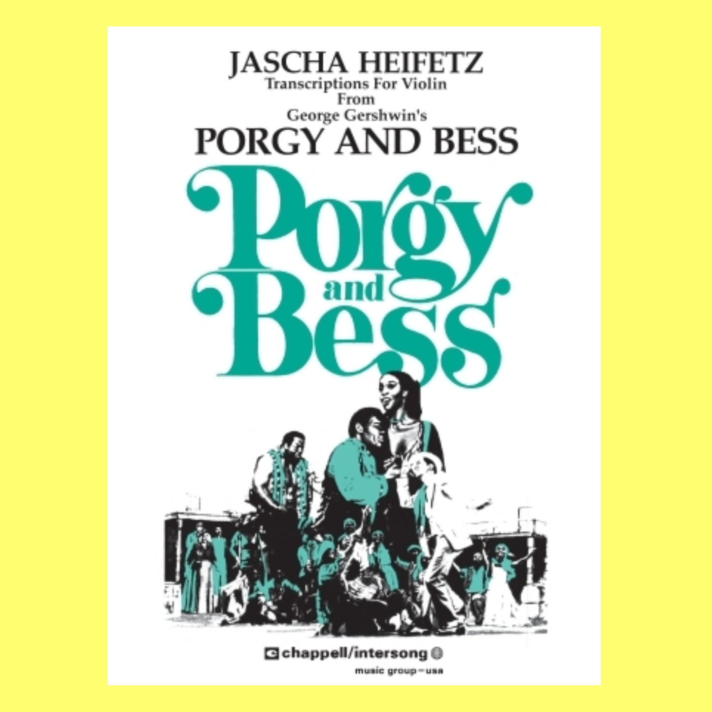 Selections From Porgy And Bess Violin/Piano