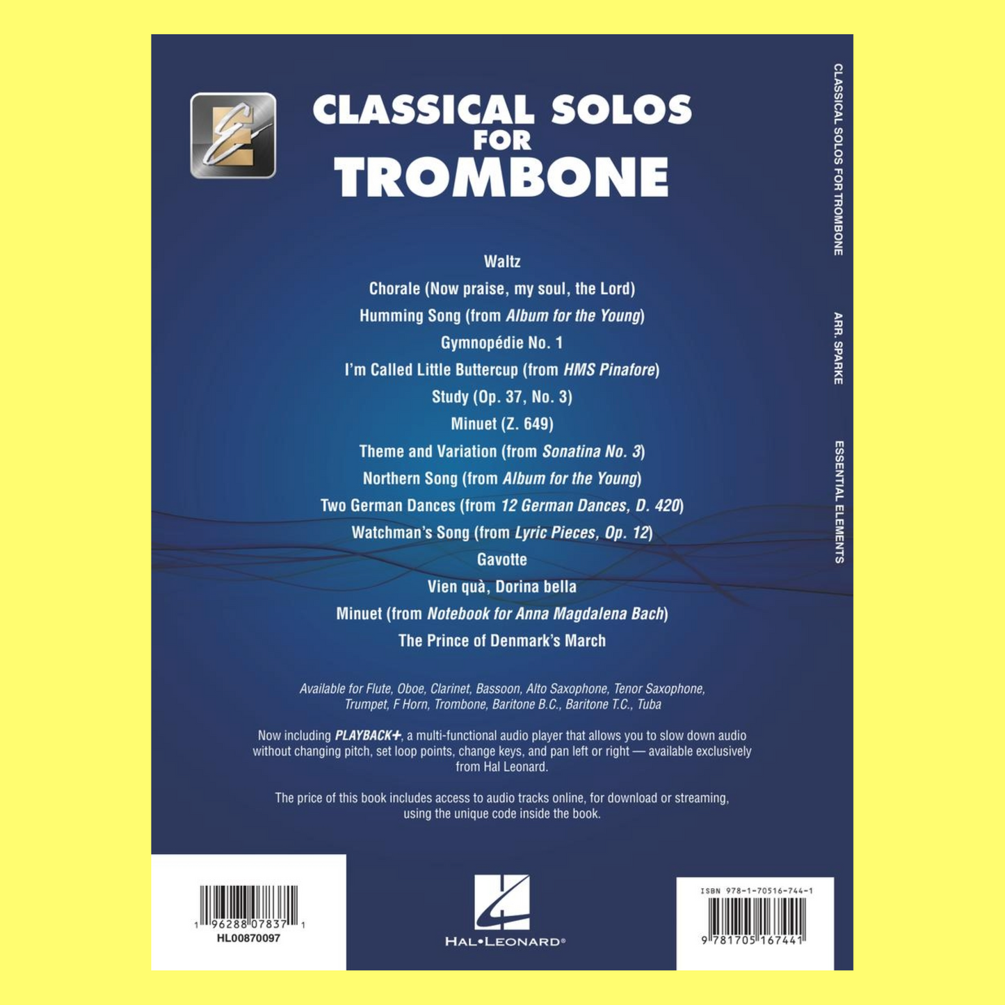 Classical Solos For Trombone Book/Olm