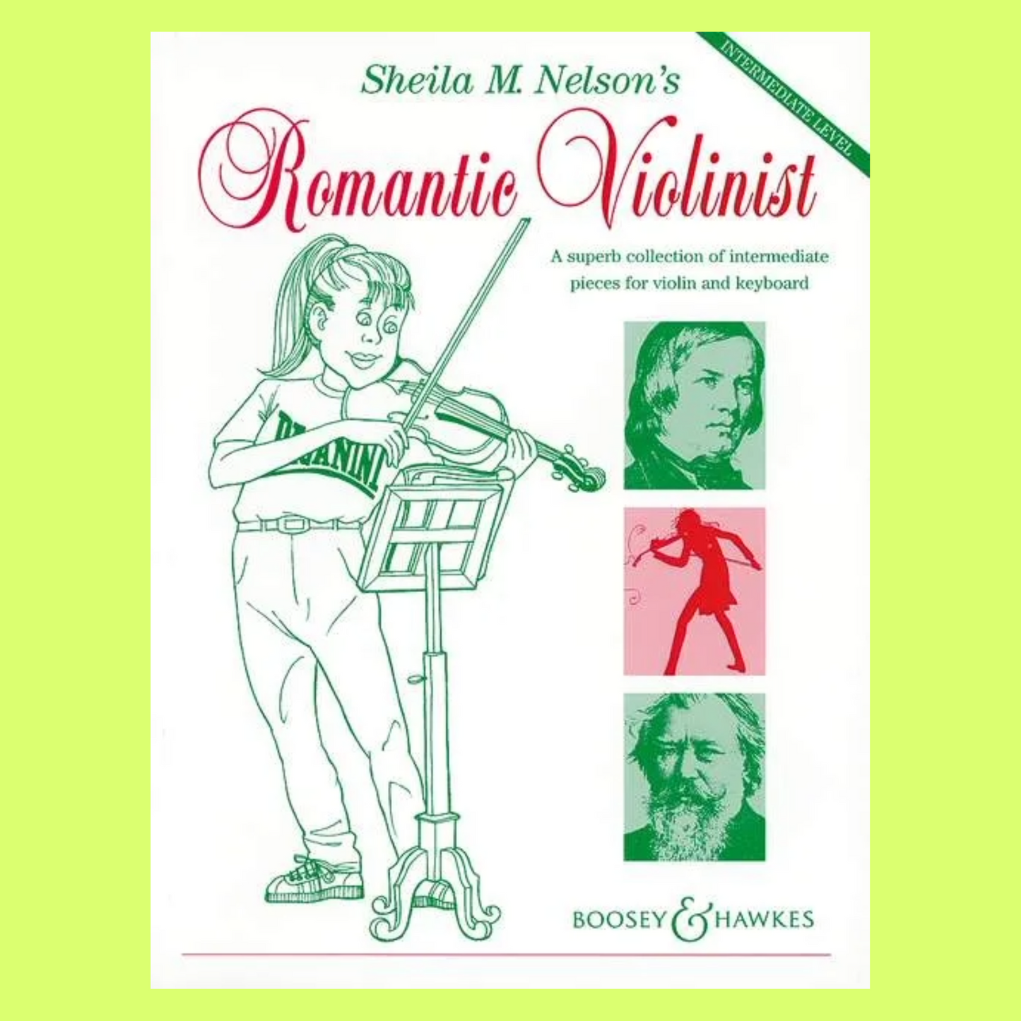 Sheila M. Nelson - Romantic Violinist - Violin with Piano Accompaniment Book