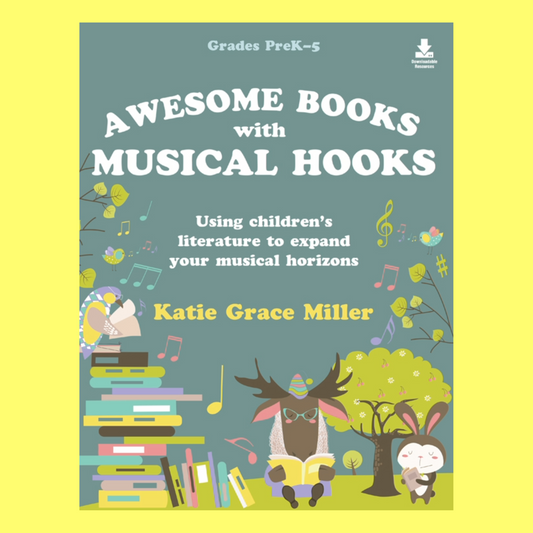 Awesome Books with Musical Hooks- Teachers Book/Cd-Rom and Resources