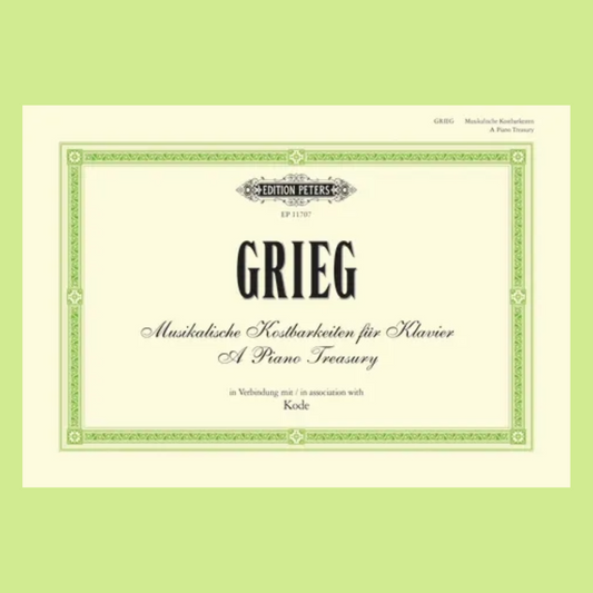 Grieg - A Piano Treasury Book