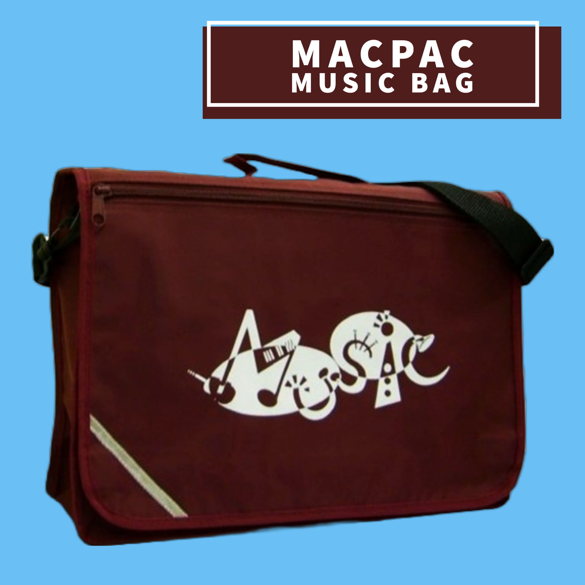 Mapac Excel Music Bag - Maroon