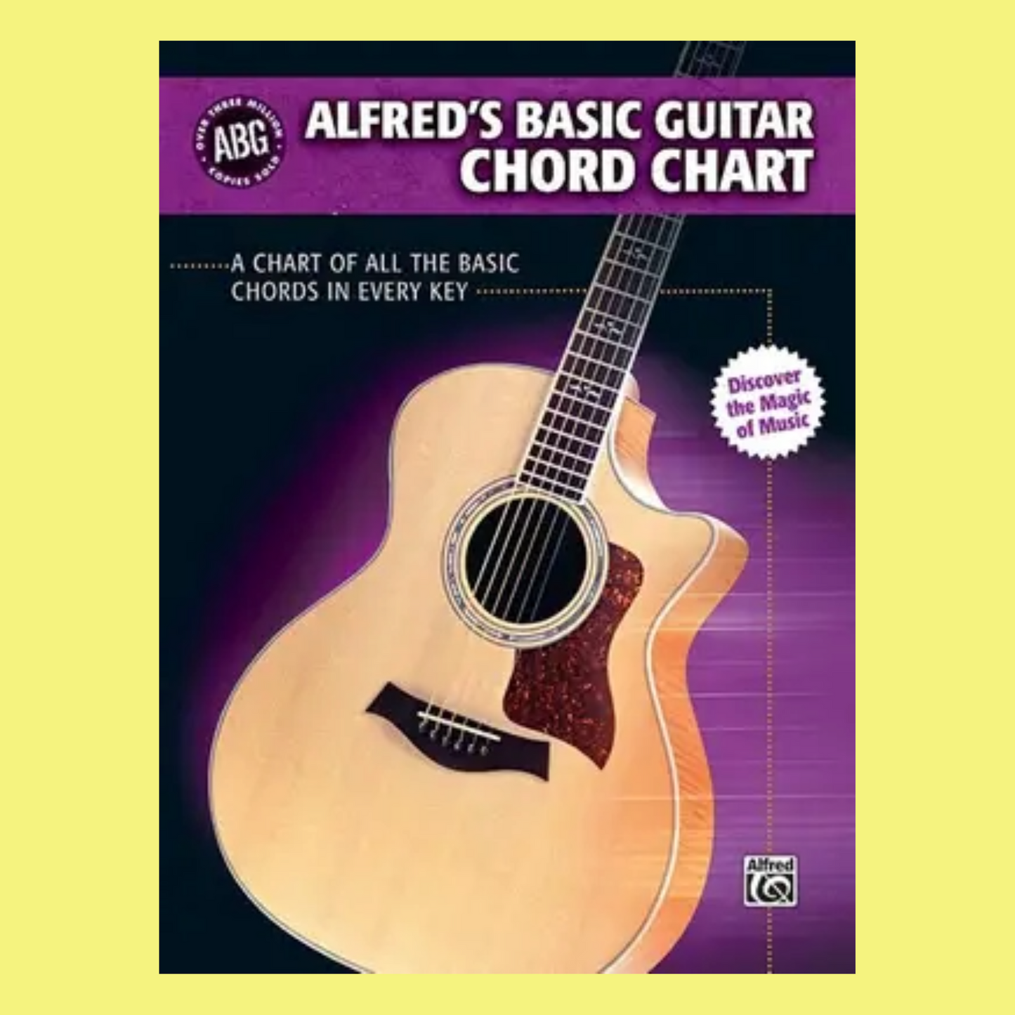 Alfred's Basic Guitar Chord Chart Book