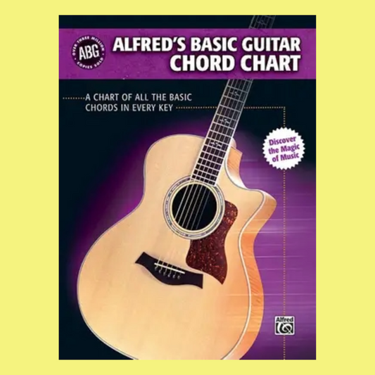 Alfred's Basic Guitar Chord Chart Book