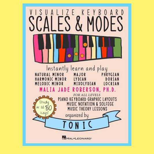 Visualize Keyboard Scales & Modes Book