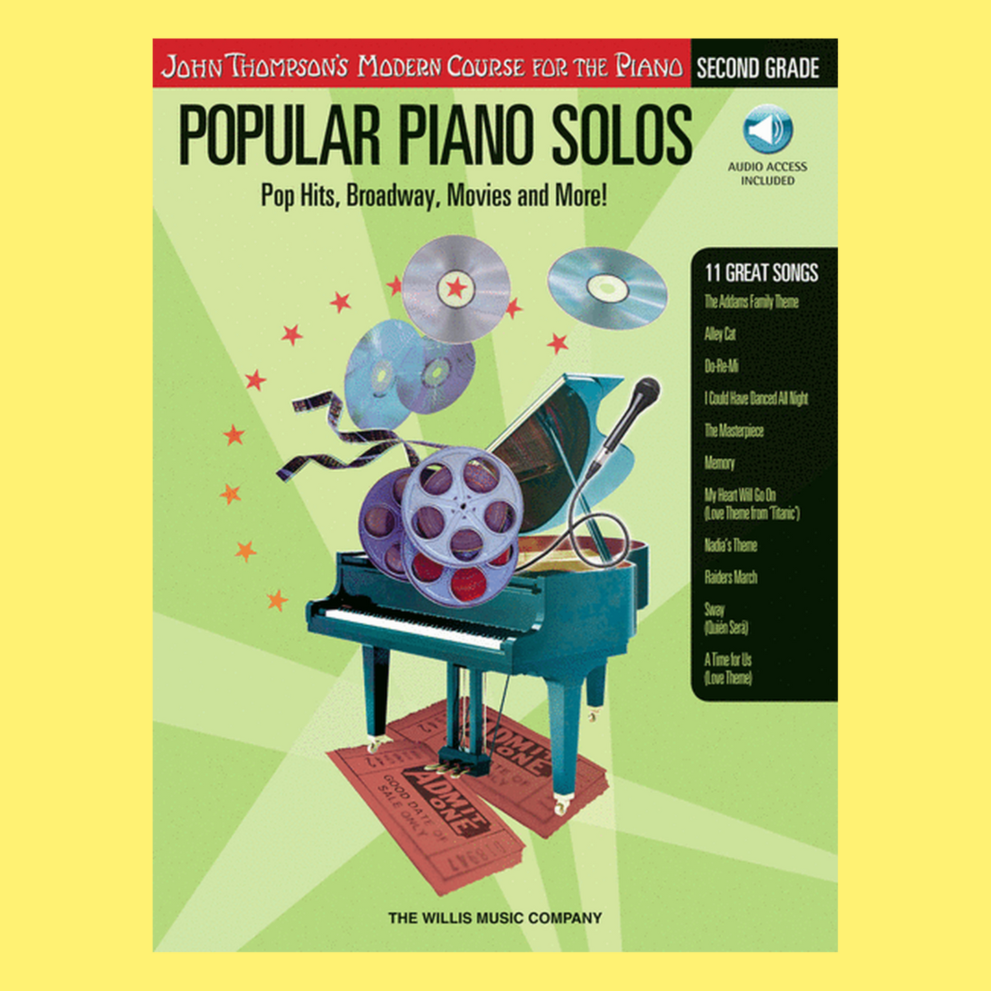 John Thompson's Popular Piano Solos - Grade 2 - Book/Cd Pack