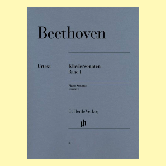 Beethoven - Piano Sonatas Book 1 - Urtext Edition