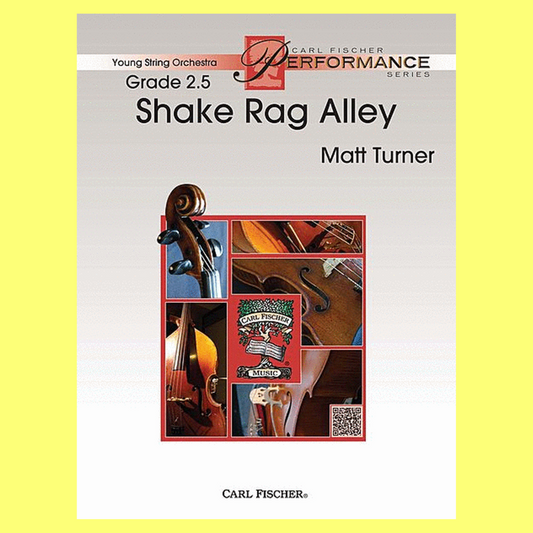 Shake Rag Alley String Orchestra Grade 2.5 Score/Parts