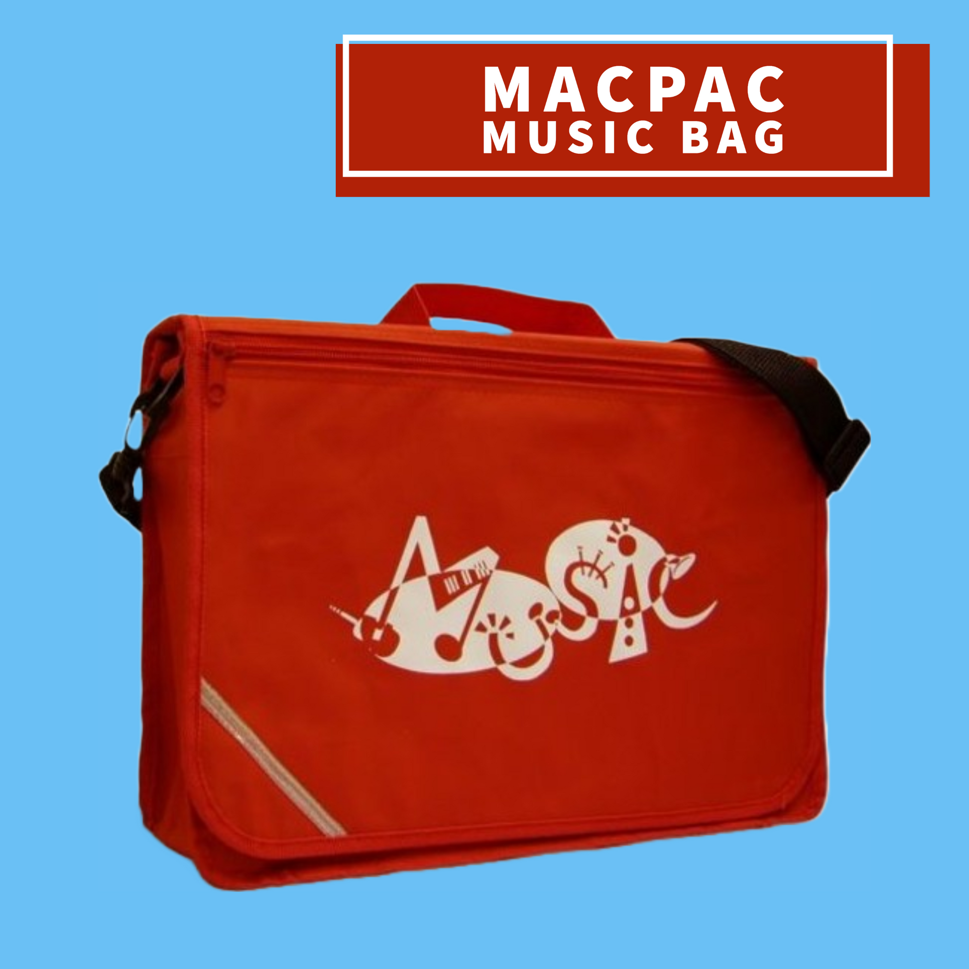 Mapac Excel Music Bag - Red