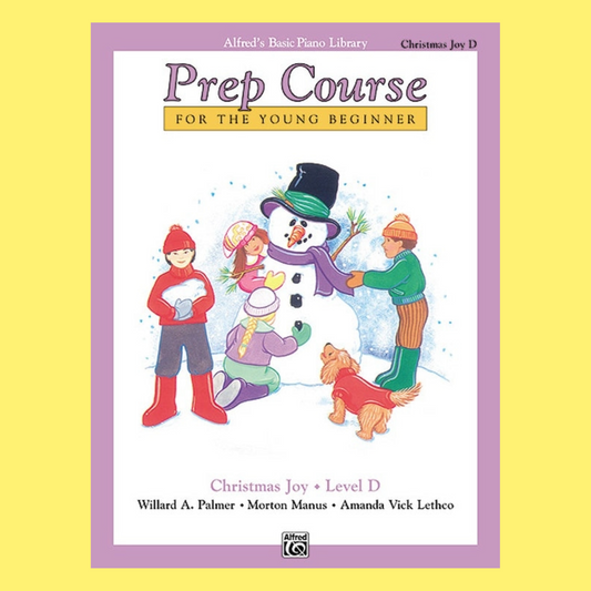 Alfred's Basic Piano Prep Course - Christmas Joy Level D Book