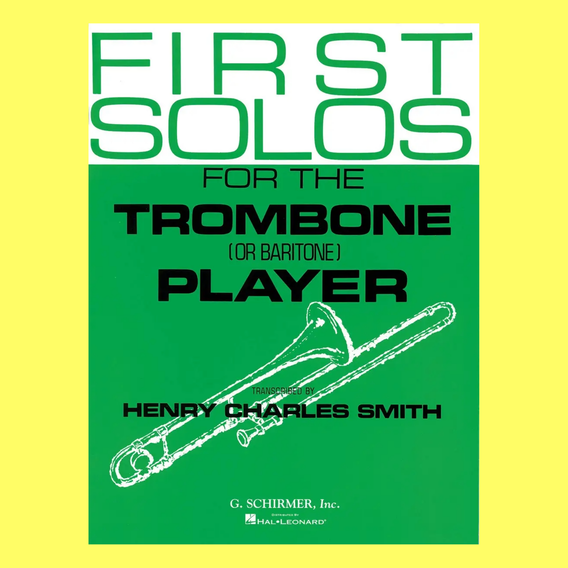 First Solos For The Trombone Player