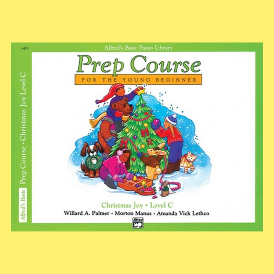 Alfred's Basic Piano Prep Course - Christmas Joy Level C Book