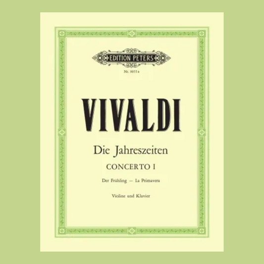 Vivaldi - 4 Seasons Spring Concerto E Op 8 No 1 Violin/Piano