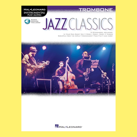 Jazz Classics For Trombone Play Along Book/Ola