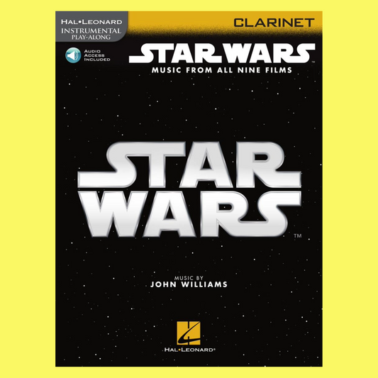 Star Wars Instrumental Play Along Clarinet Book/Ola