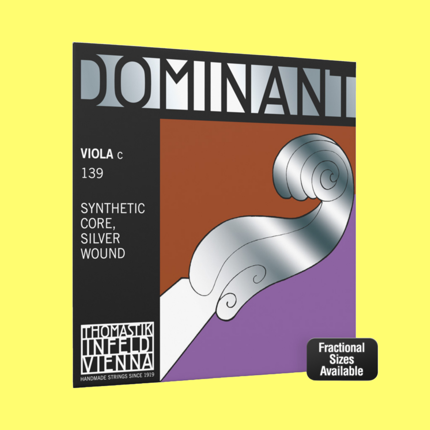 Thomastik 139 Dominant Viola 'C' Single String 1/4