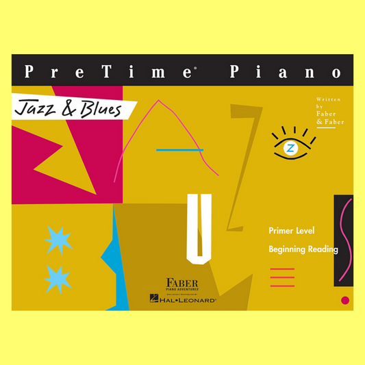 Faber PreTime Piano - Jazz & Blues Primer Level Book