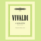 Vivaldi - 6 Sonatas For Cello with Piano Accompaniment Book