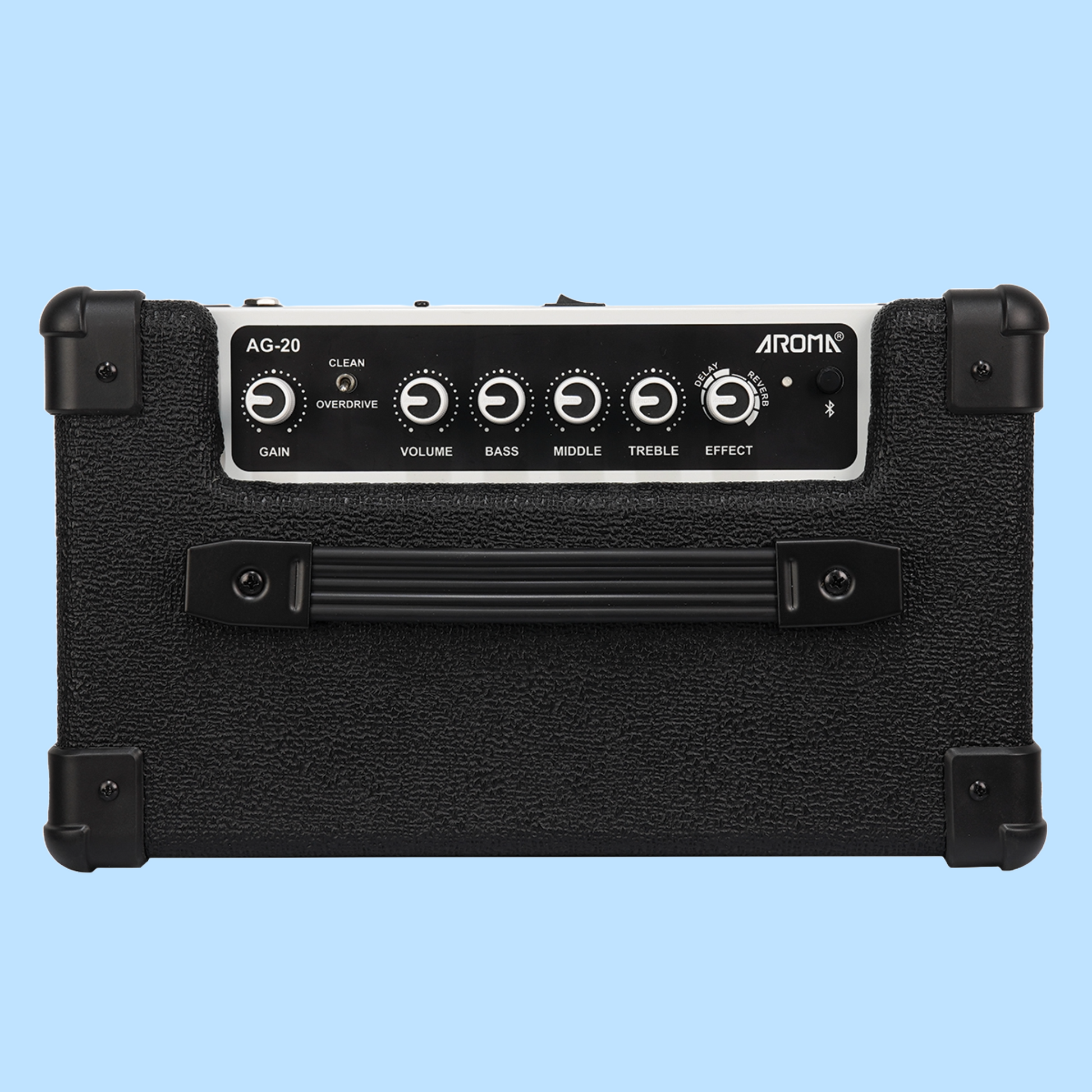 Aroma AG-20 Black 20W Electric Guitar Amplifier