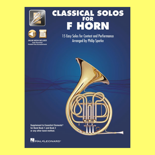 Classical Solos For French Horn Book/Olm