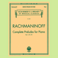 Rachmaninoff - Complete Preludes For Piano