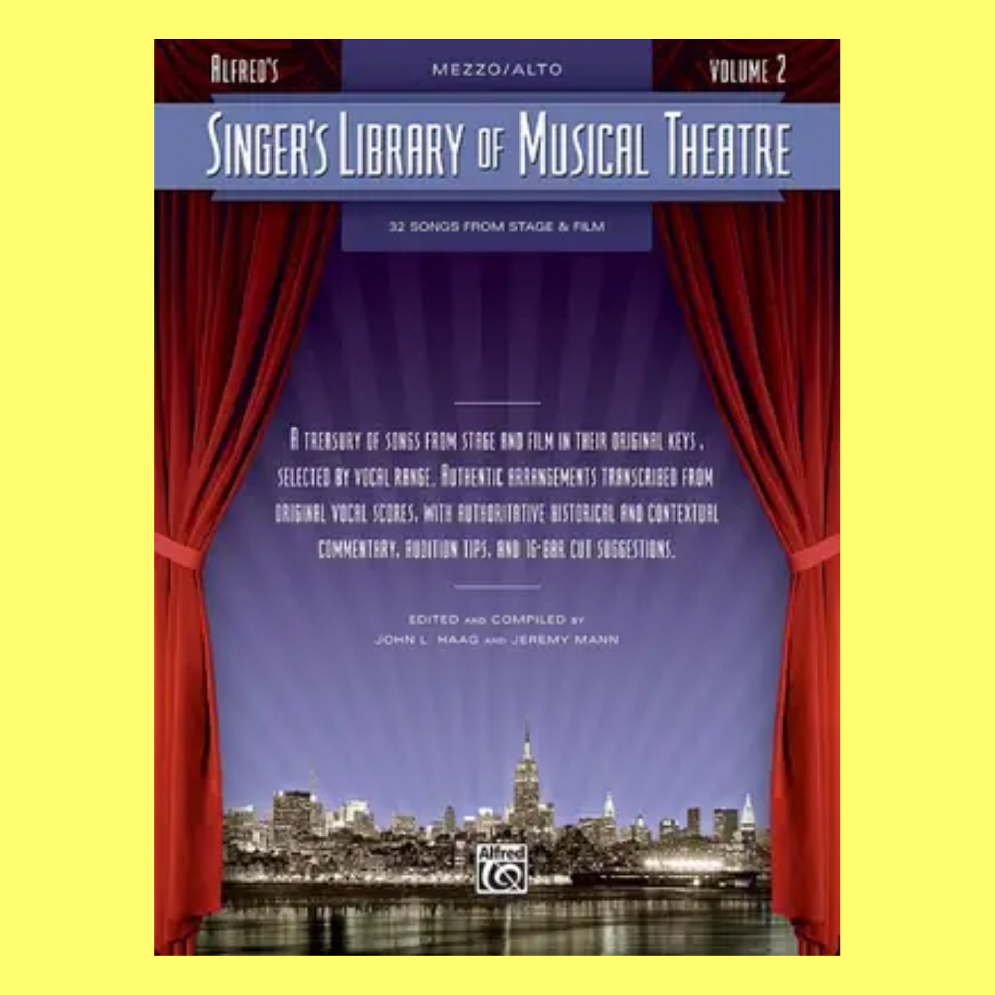 Singers Library Of Musical Theatre V2 Mezzo Soprano Book