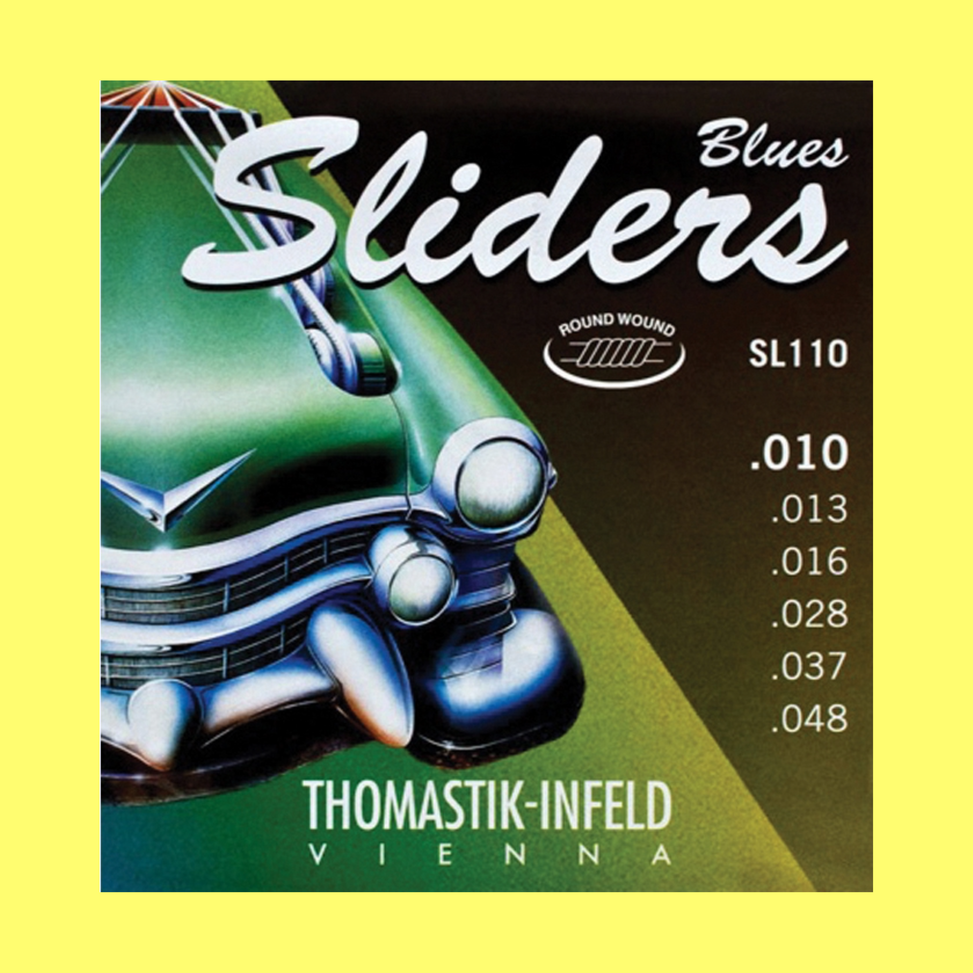 Thomastik SL110 Blues Sliders Guitar String Set 10-48