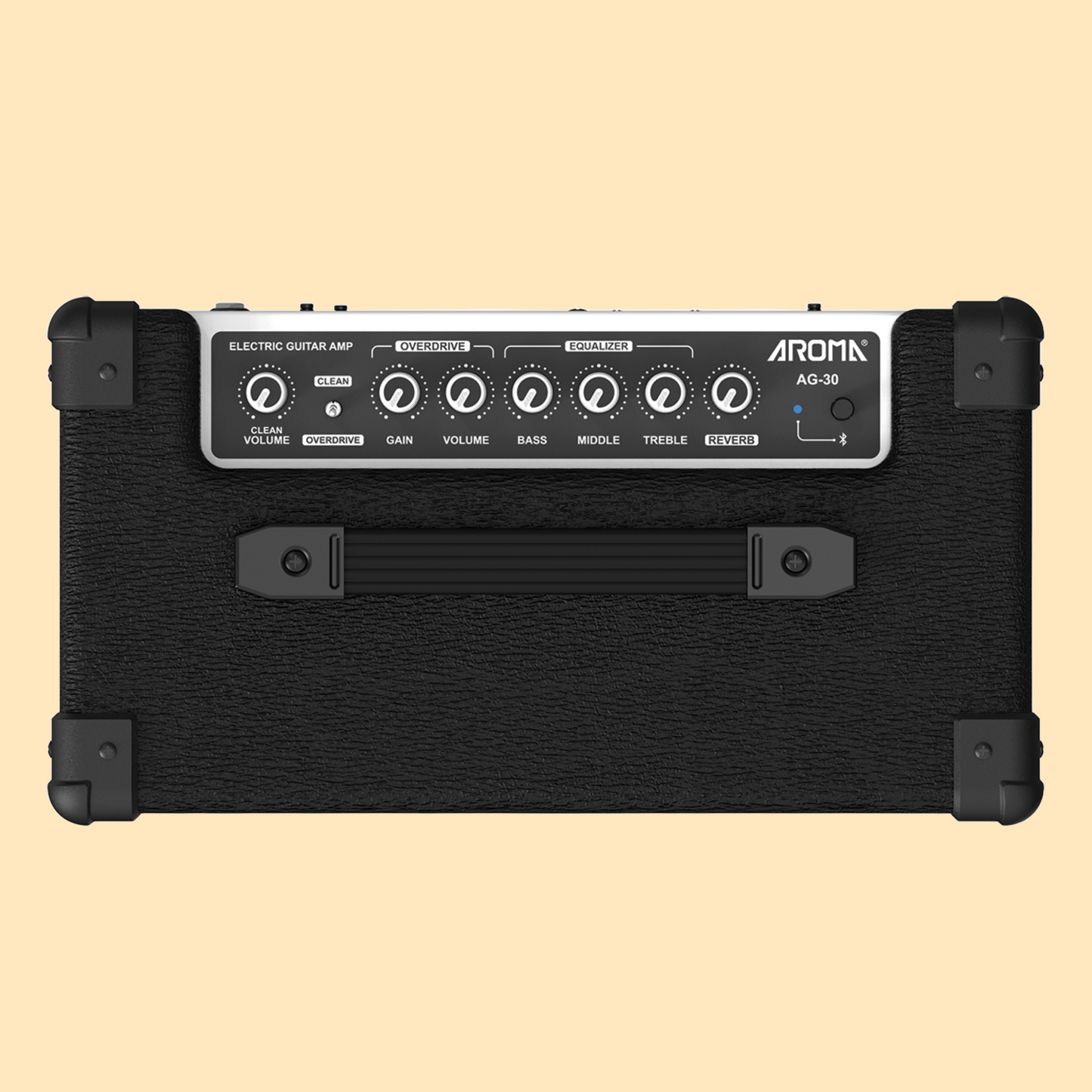 Aroma AG-30 Black 30W Electric Guitar Amplifier