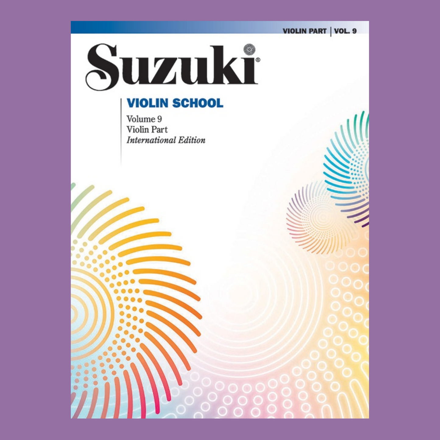 Suzuki Violin School - Volume 9 Violin Part Book