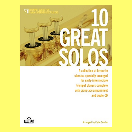 10 Great Solos Trumpet Early Intermediate Bk/Cd