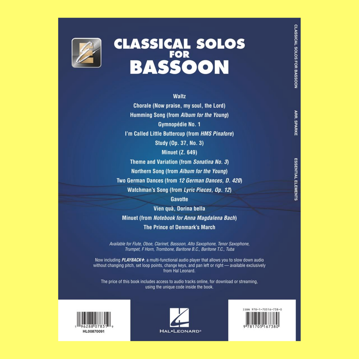 Classical Solos For Bassoon Book/Olm