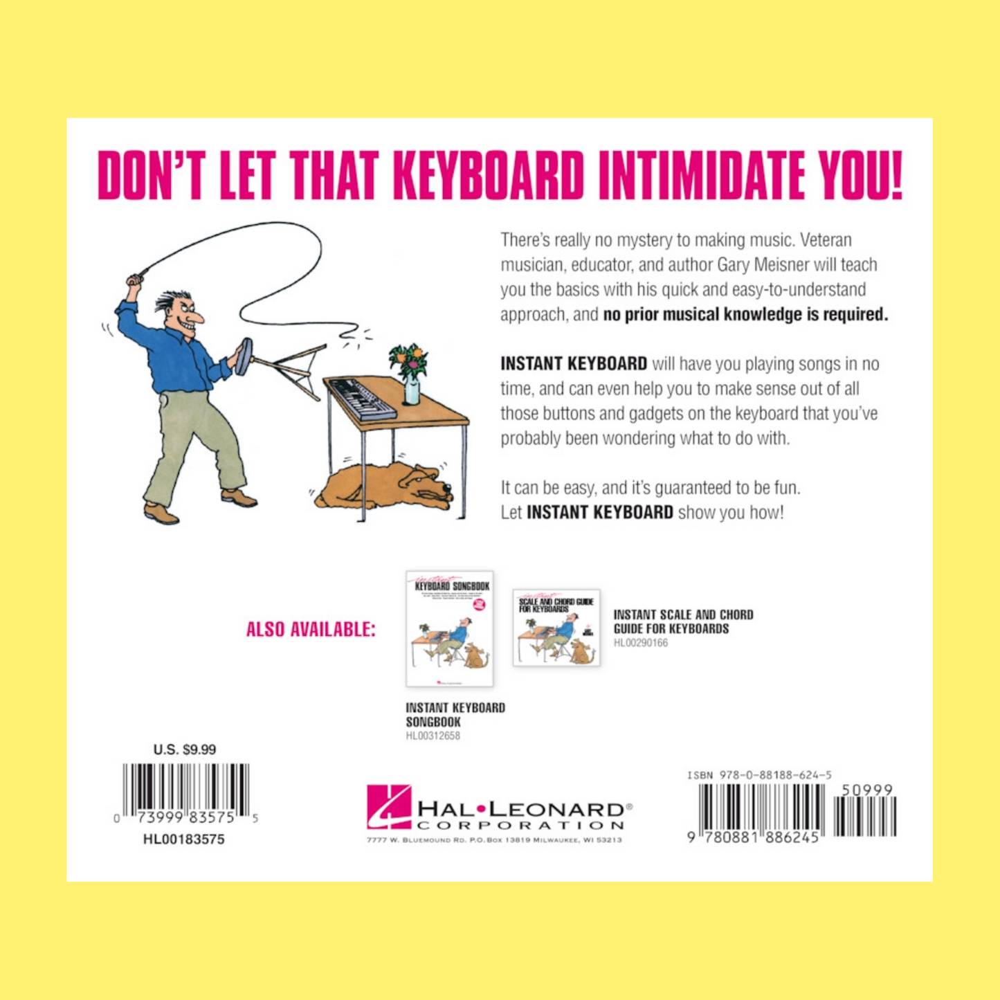 Instant Electronic Keyboard Instruction Book