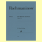 Rachmaninoff - 6 Moments Musicaux Op 16 For Piano Urtext Book