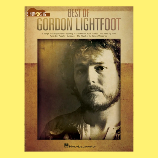 Best Of Gordon Lightfoot - Strum & Sing Book