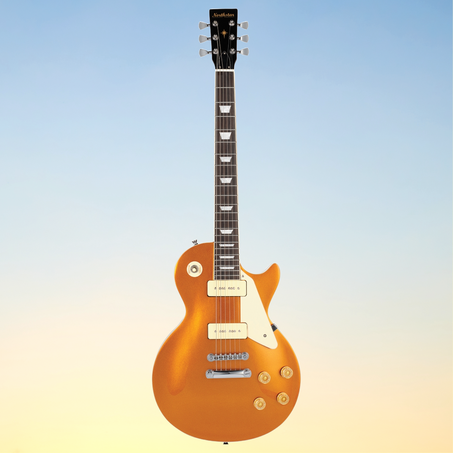 Northstar Metallic Gold Top LP-Style Electric Guitar (Arriving Late October)