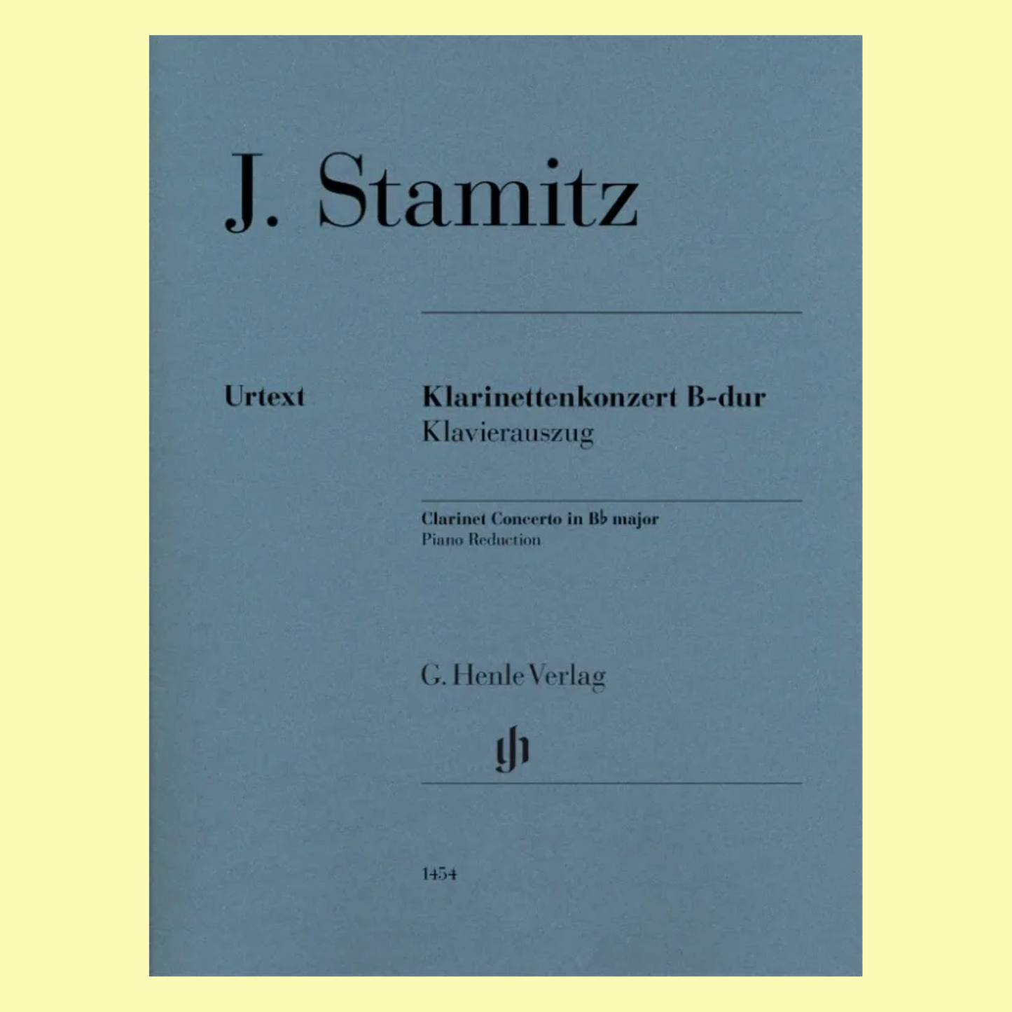 Stamitz - Clarinet Concerto B Flat Major Clarinet with Piano Accompaniment