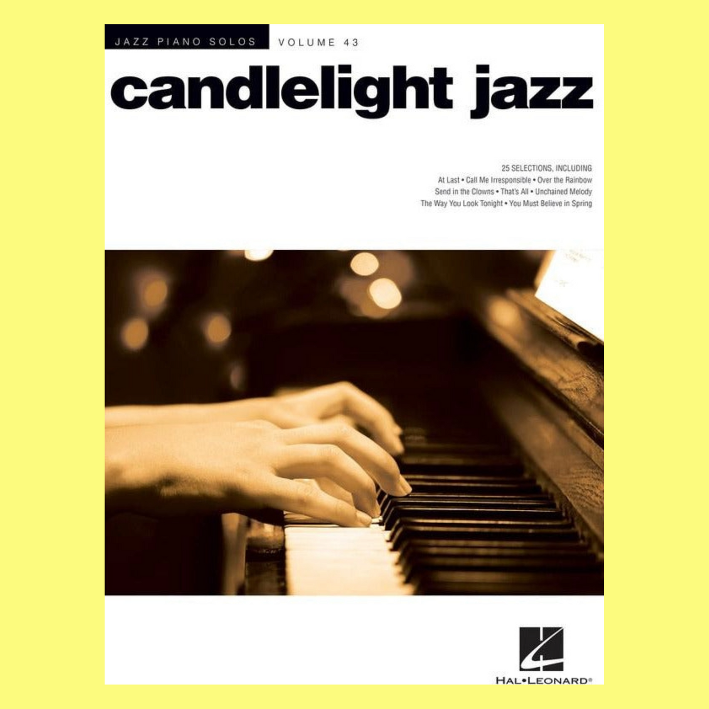 Candlelight Jazz - Jazz Piano Solos Volume 43 Book