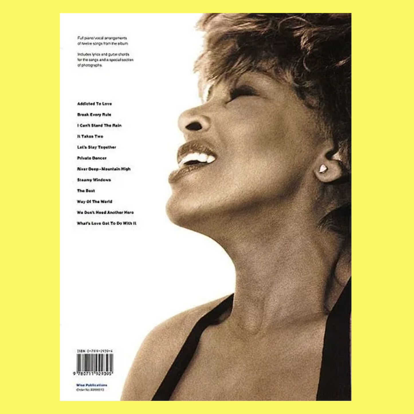 Tina Turner - The Best Of Simply The Best PVG Songbook