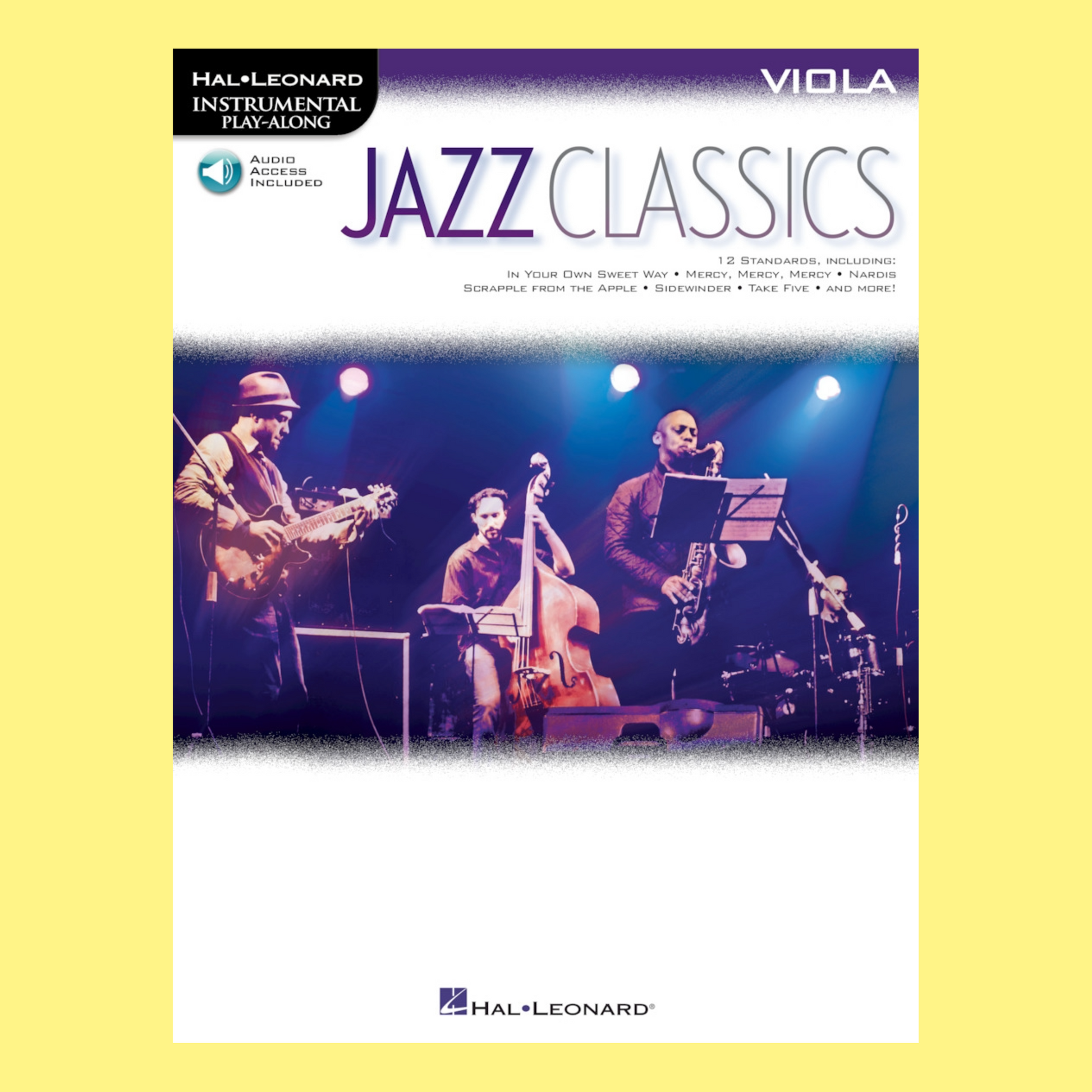 Jazz Classics For Viola Play Along Book/Ola