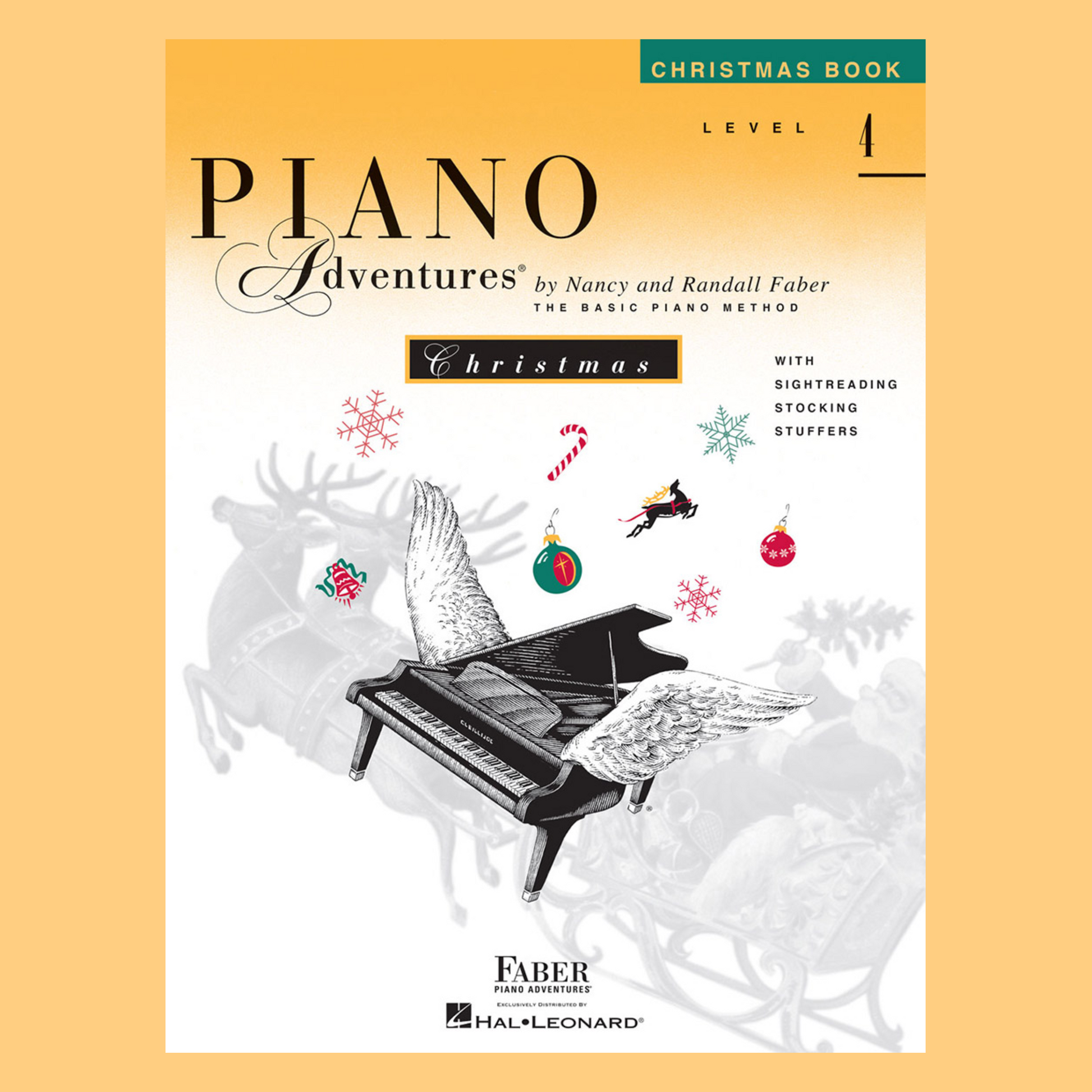 Piano Adventures: Christmas Level 4 Book