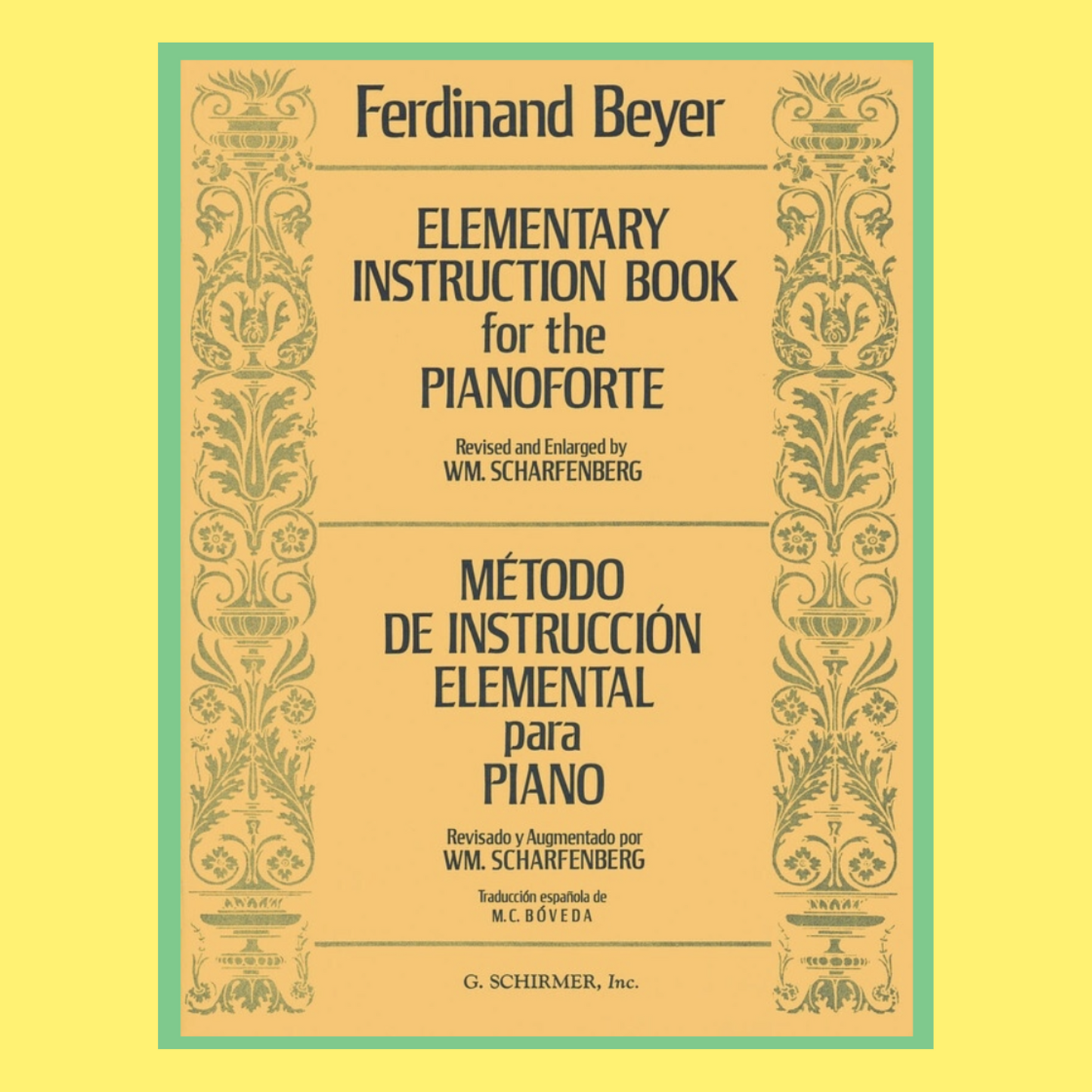 Ferdinand Beyer - Elementary Instruction for the Pianoforte Book