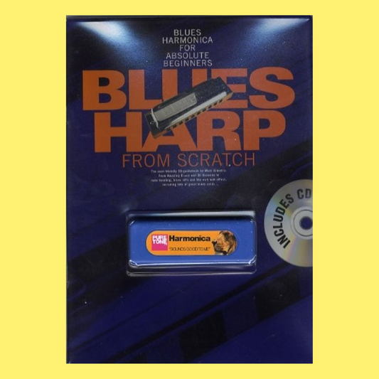 Blues Harp From Scratch Book/Cd + Harmonica